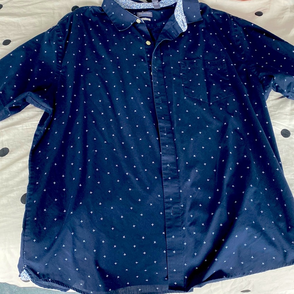 Men’s short sleeve dress up shirt